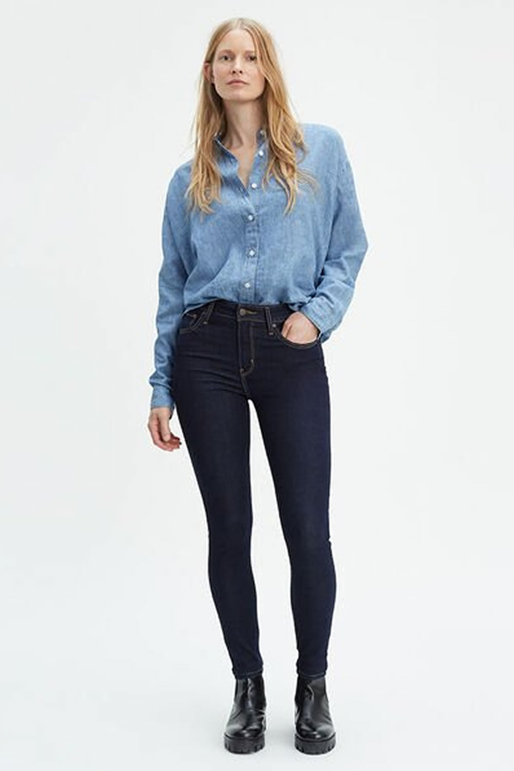 Levi 721 High Rise Skinny Jeans - Titley's Department Store