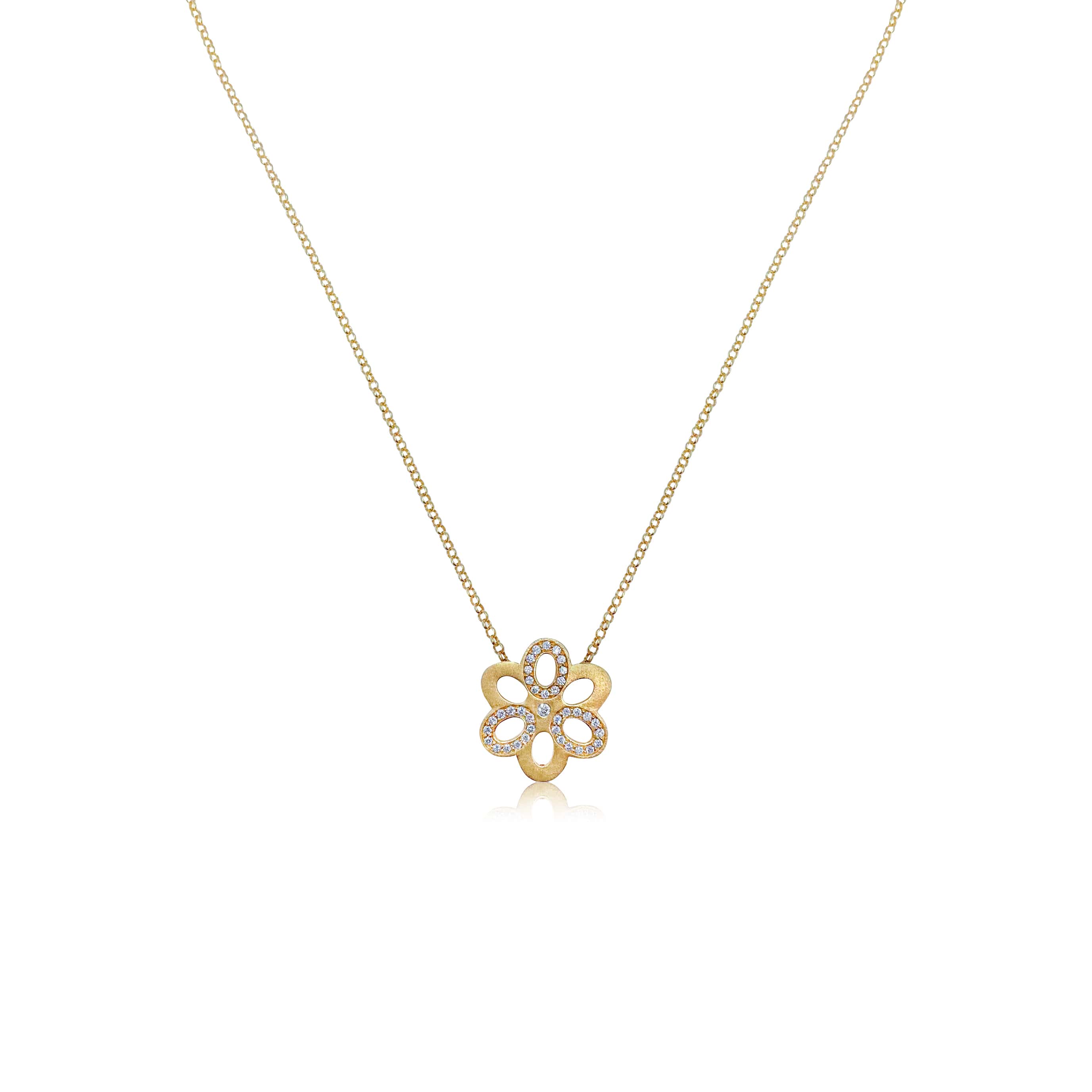 Phillips House 14K Yellow Gold Five Station Forget-Me-Not Petite Flowe –  Moyer Fine Jewelers