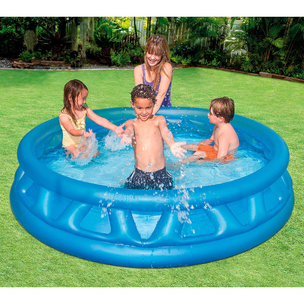 Alberca inflable para niños azul — Kuroda