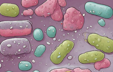 Bifidobacterium longum Darstellung Comic