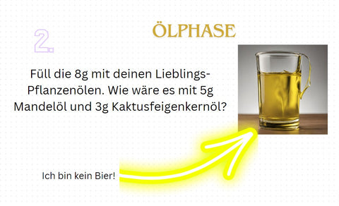 Pflanzenöle Ölphase Naturkosmetik Rezept