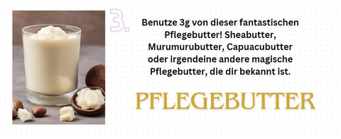 Pflegebutter Naturkosmetik Rezept