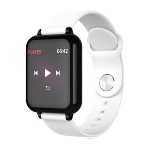 RELOJ ESTILO APPLEWATCH DEPORTIVO BLANCO - CLOCK-PERU