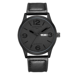 RELOJ CHRONOS TOTAL BLACK - CLOCK-PERU