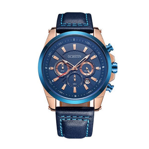 RELOJ OCHSTIN AZUL CON ORO ROSA