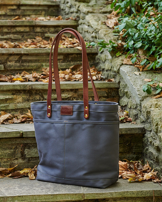 ARTIFACT, Waxed Canvas & Twill Zipper Totes