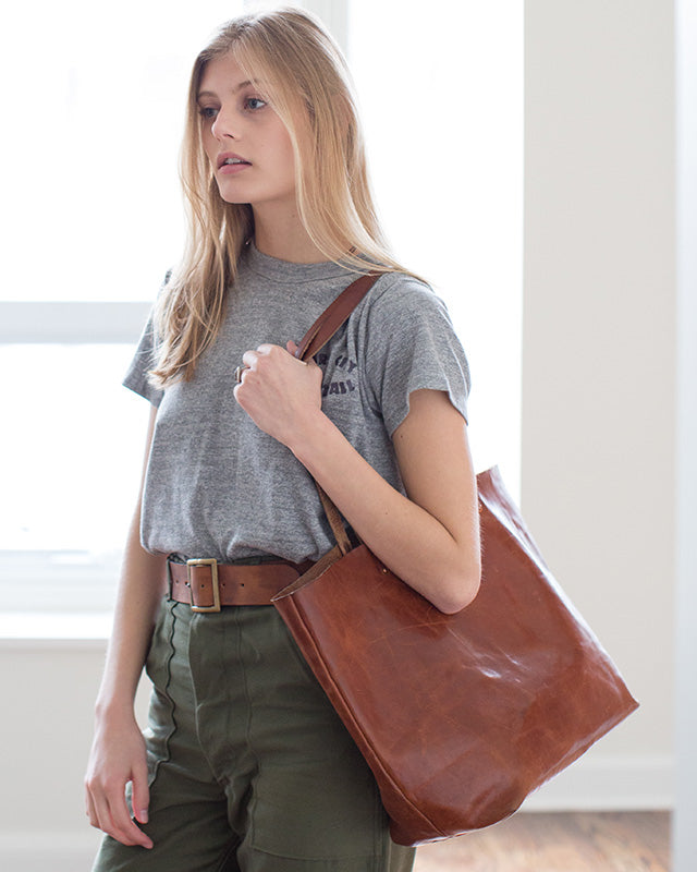 Timeless Leather Tote Bags | ARTIFACT | Made in USA
