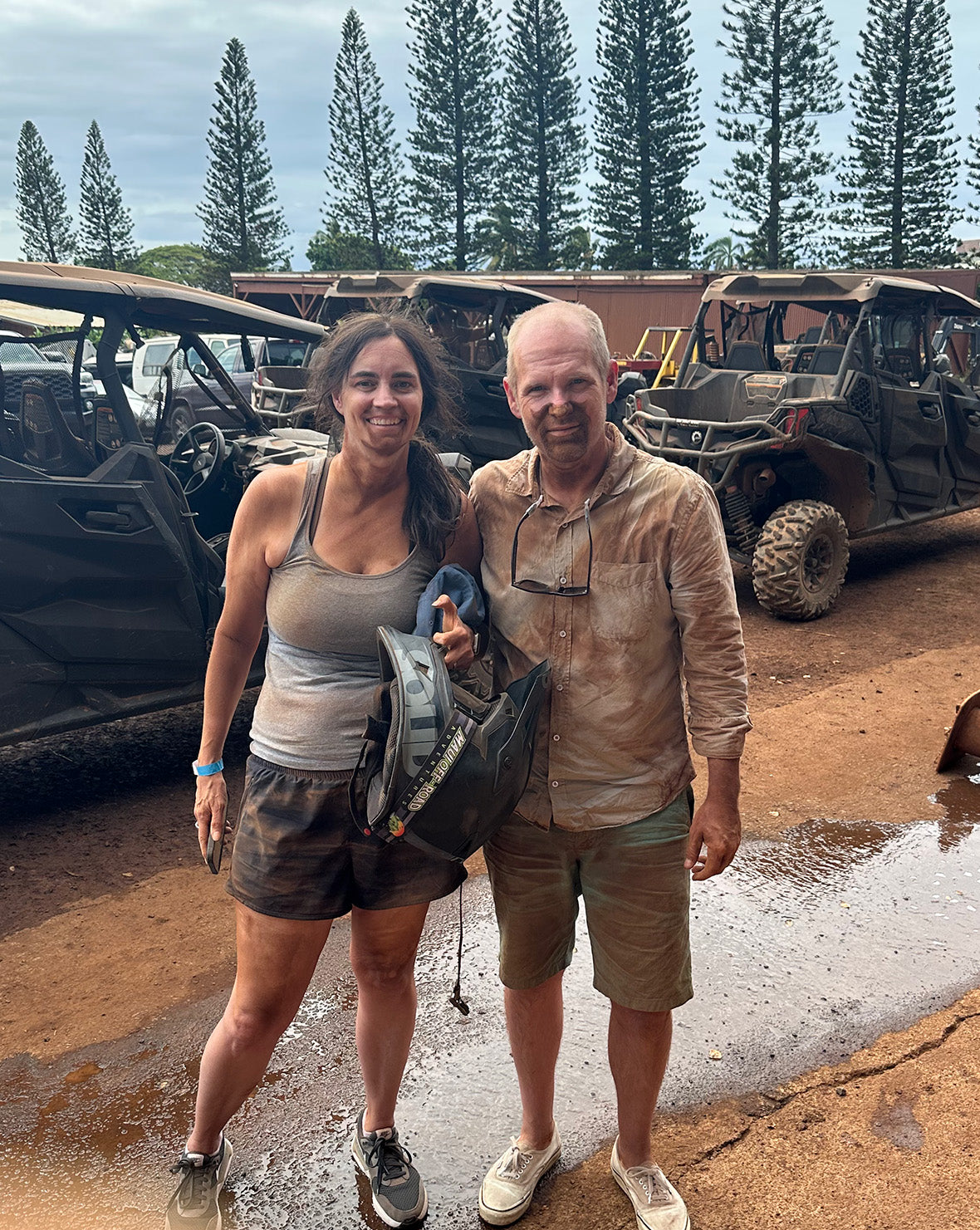Beth and I Post ATV Adventure: Maui, Hawaii