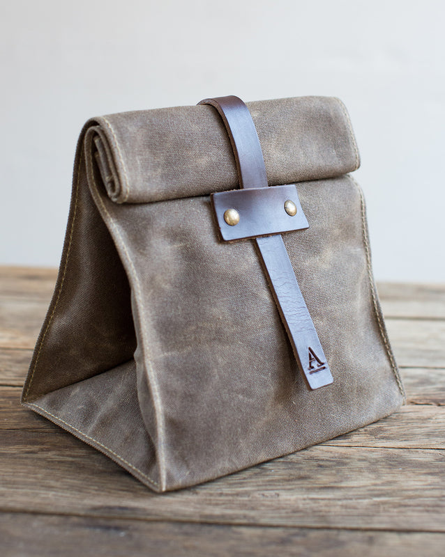 canvas lunch bag