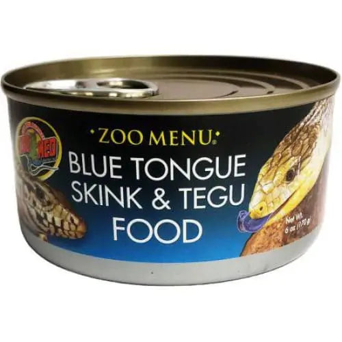 Zoo Med Blue Tongue Sking and Tegu Food Canned Zoo Med Laboratories