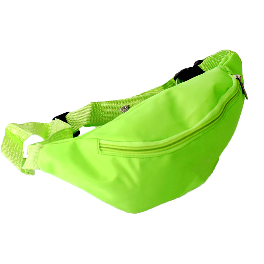 green bum bag