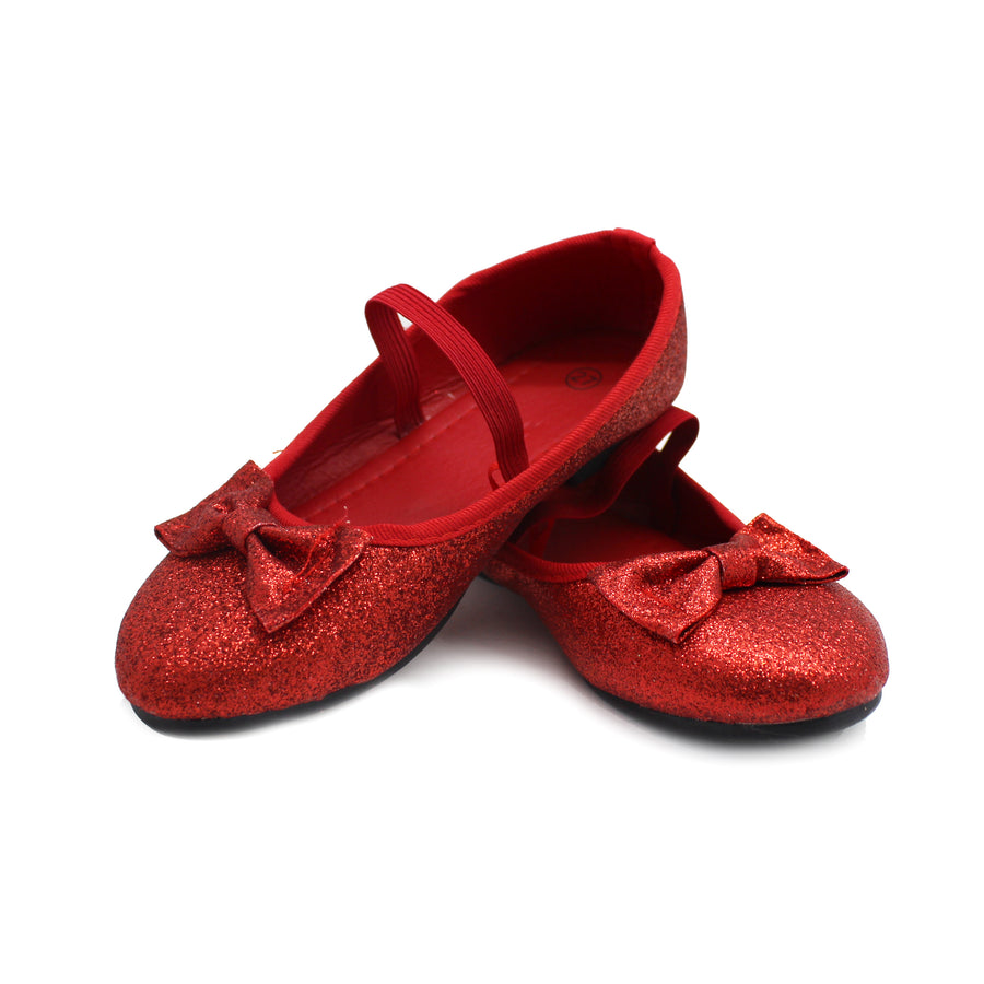 dorothy red glitter shoes