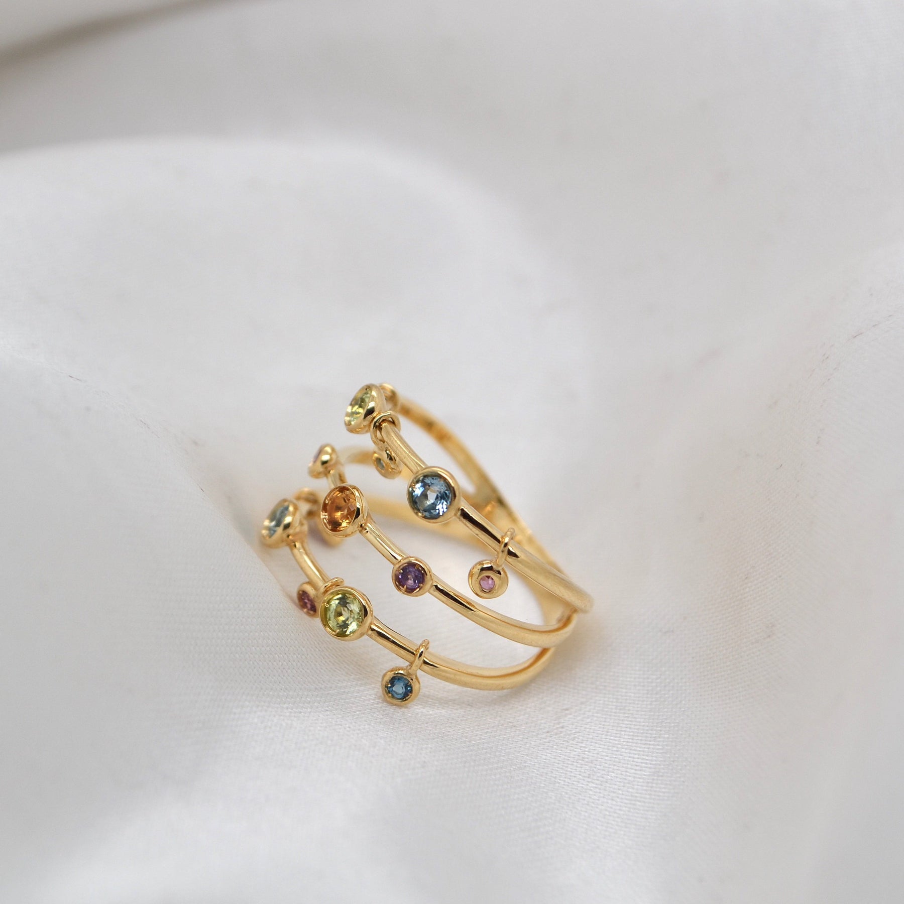 PRISMA Trio Ring – KALOI Fine Jewelry™