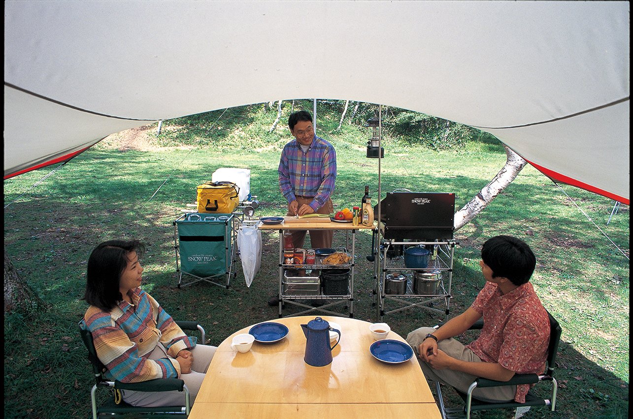 snow peak Japan IGT system kitchen article image