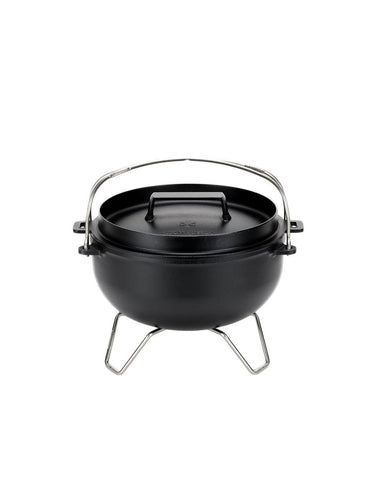 Snow Peak Cast Iron Duo Camping Pot Set – zen minded