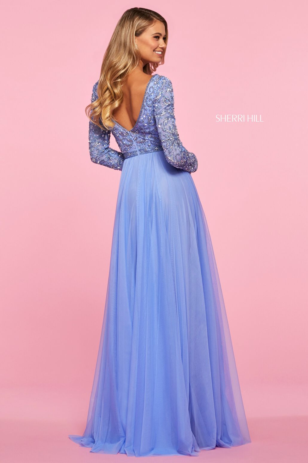 periwinkle dress long