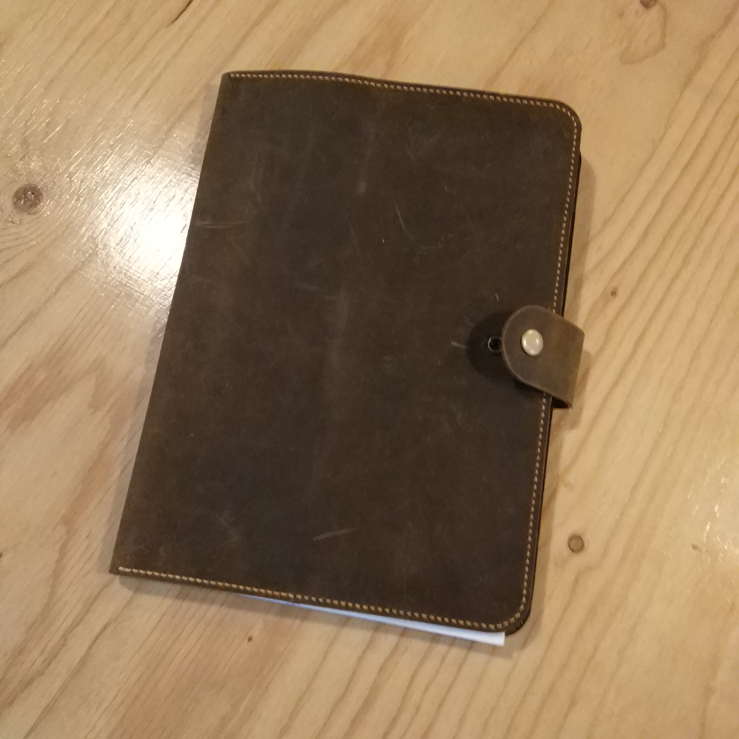 Leather Padfolio Business Organizer – Vintage Leather Co