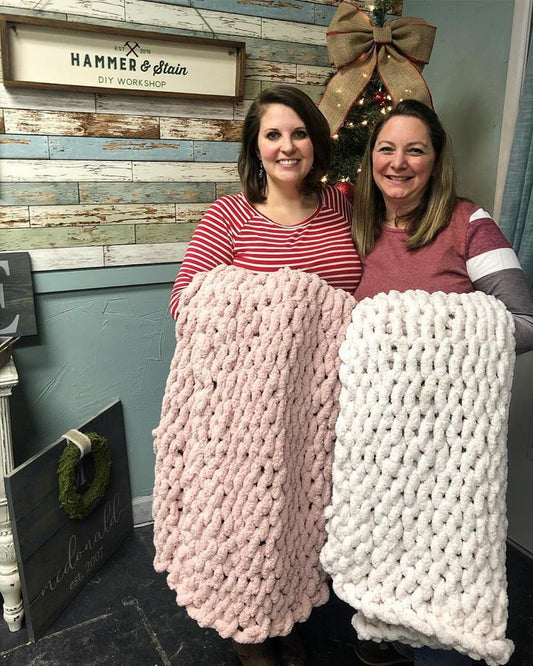 arm knit blanket kit — cocoon&me
