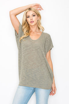 Cedar Hacci Knit Dolman Top