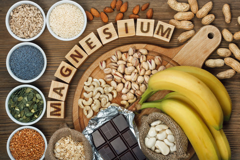 Products containing magnesium Banana