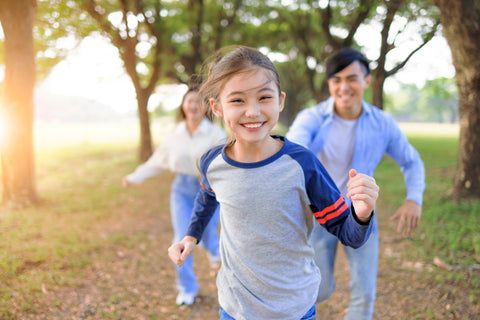 Happy Healthy Energy - Running and Hiking in the Morning Sunshine