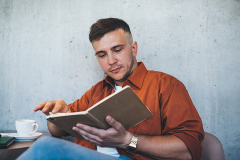 Healthy Man Setting His Goals for 2024 - New Year's Resolutions