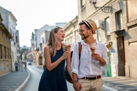 Healthy Couple with Optimal Saliva Progesterone Levels