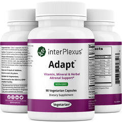 Adapt is a physician-formulated blend that includes Ashwagandha, zinc, and B vitamins to support the detoxification of toxic metals and other endocrine disruptors.*