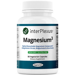 Magnesium3 is a blend of magnesium bisglycinate (magnesium glycinate) and two additional forms of highly bioavailable chelated magnesium that support a healthy potassium level and an optimal blood pressure level.*