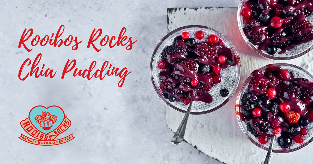 Rooibos Rocks Chia Pudding