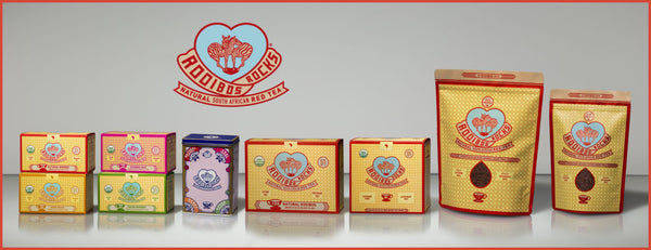 Show our range of delicious Rooibos teas here