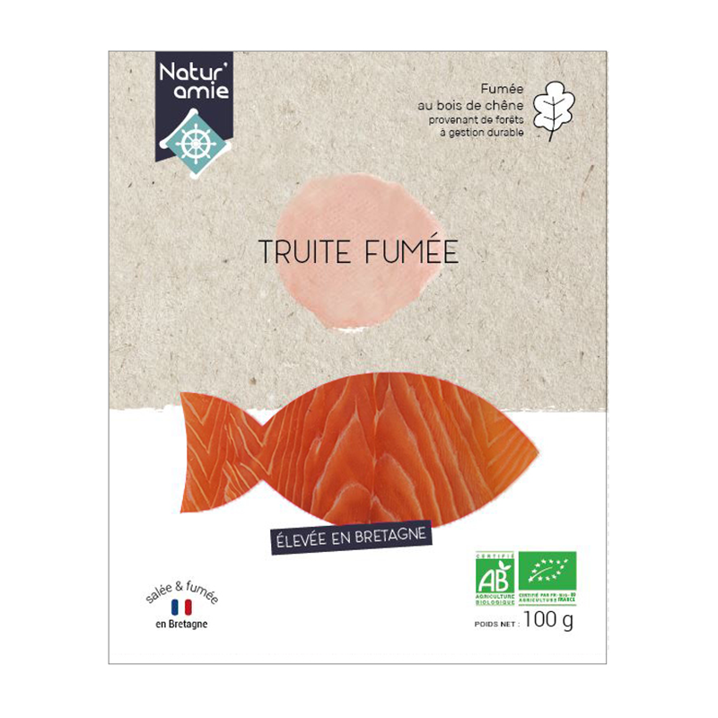 Truite Fumée En Tranches 80g Bio