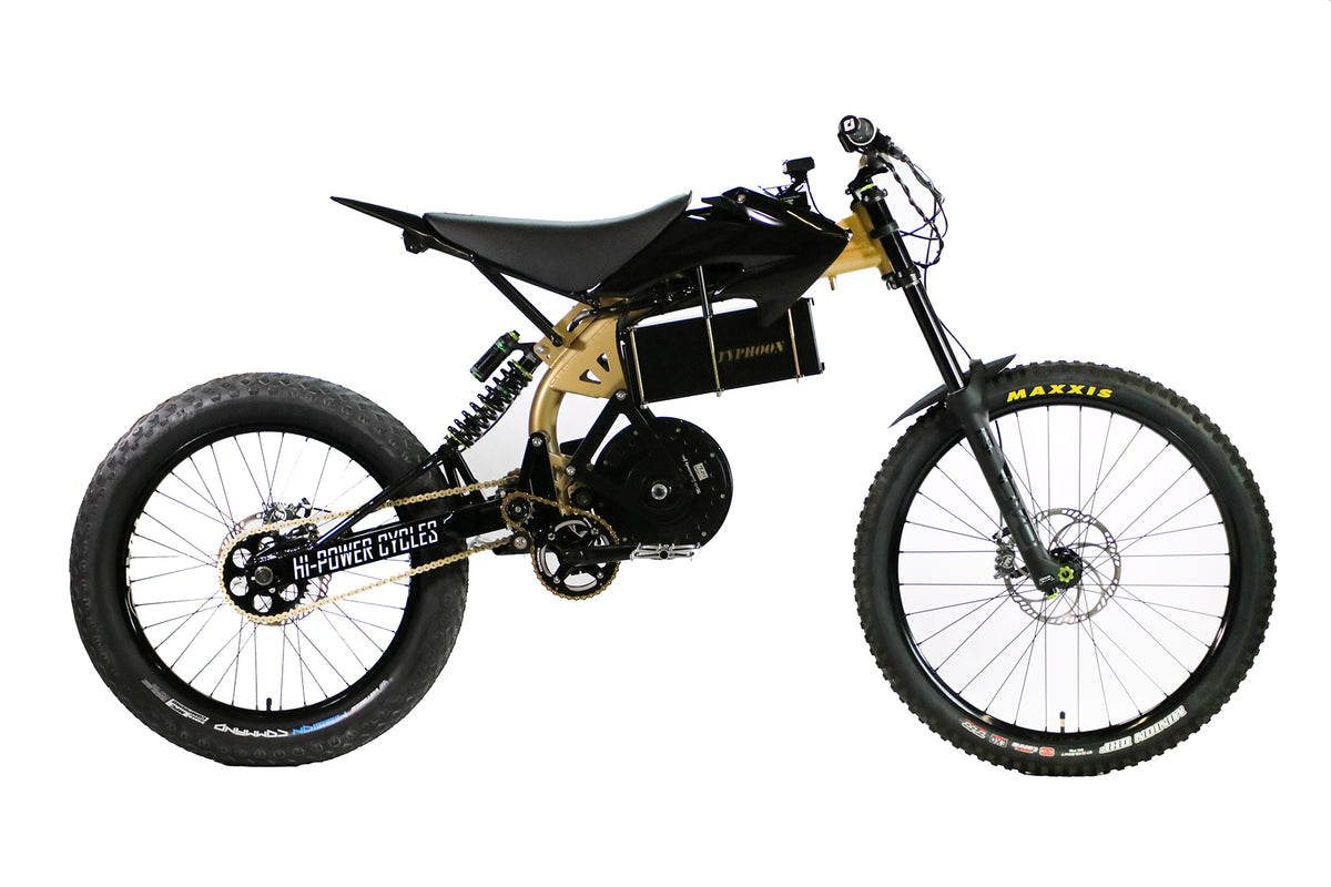 hpc typhoon pro electric mountain bike