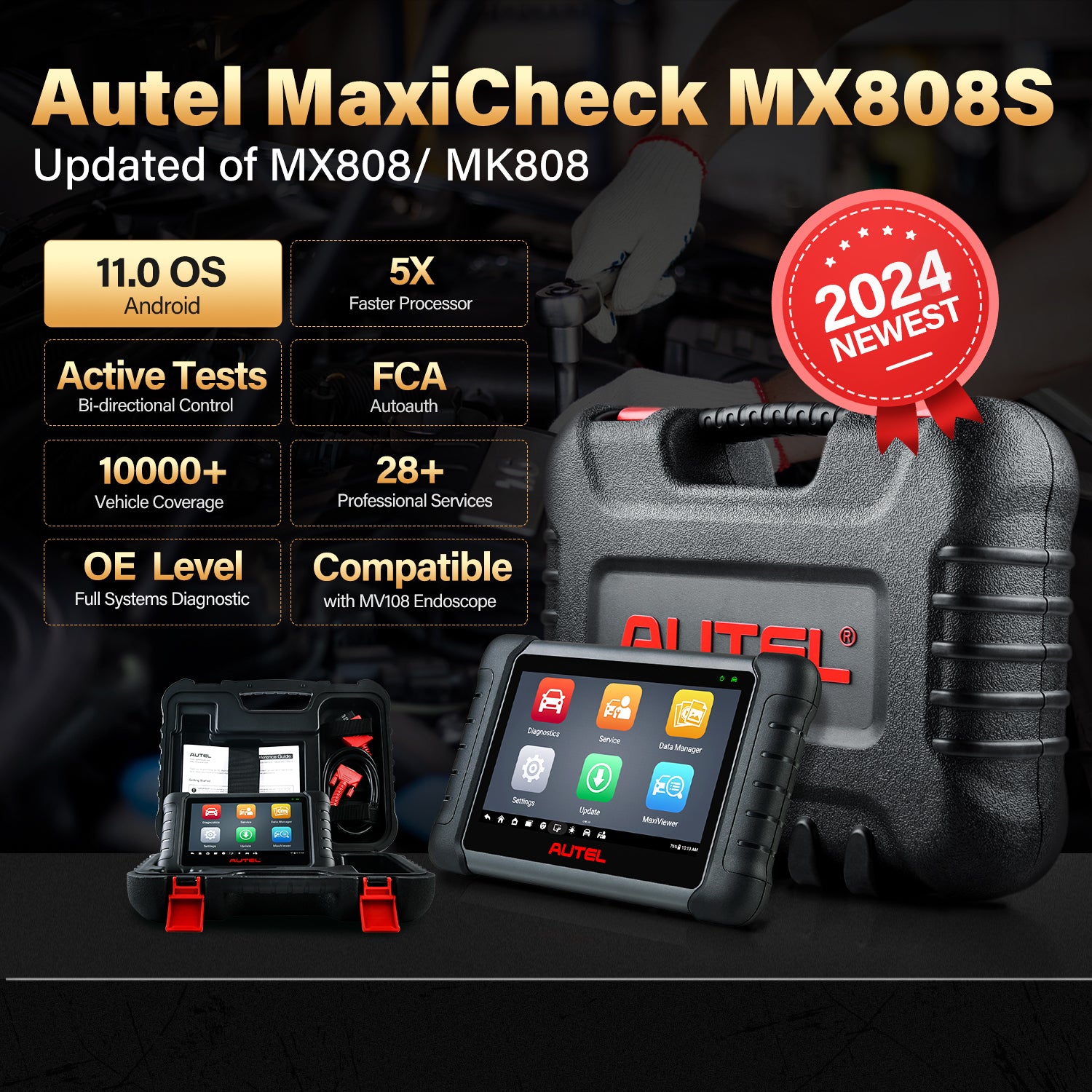 Autel Maxicheck MX808S Features