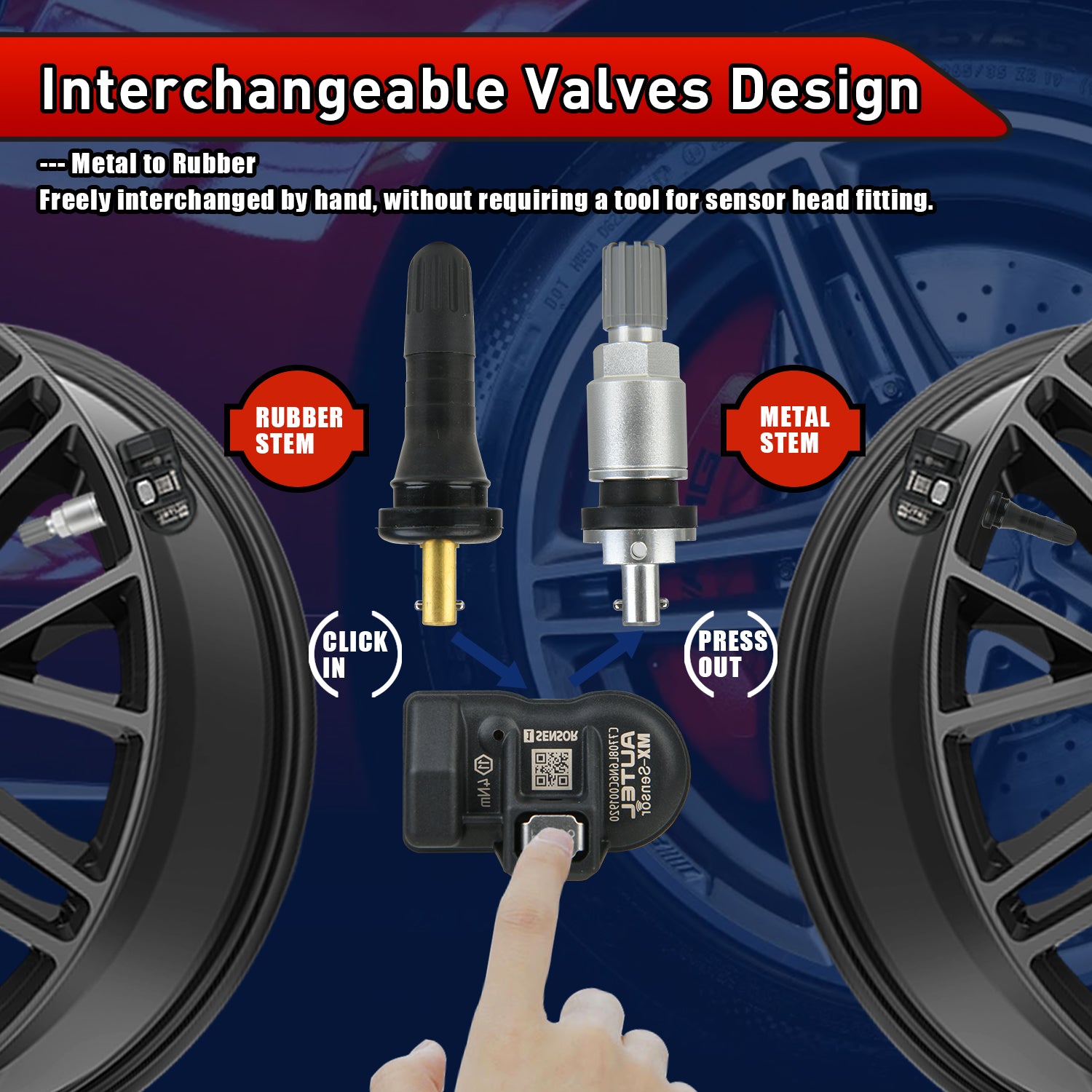 interchangeable valves design