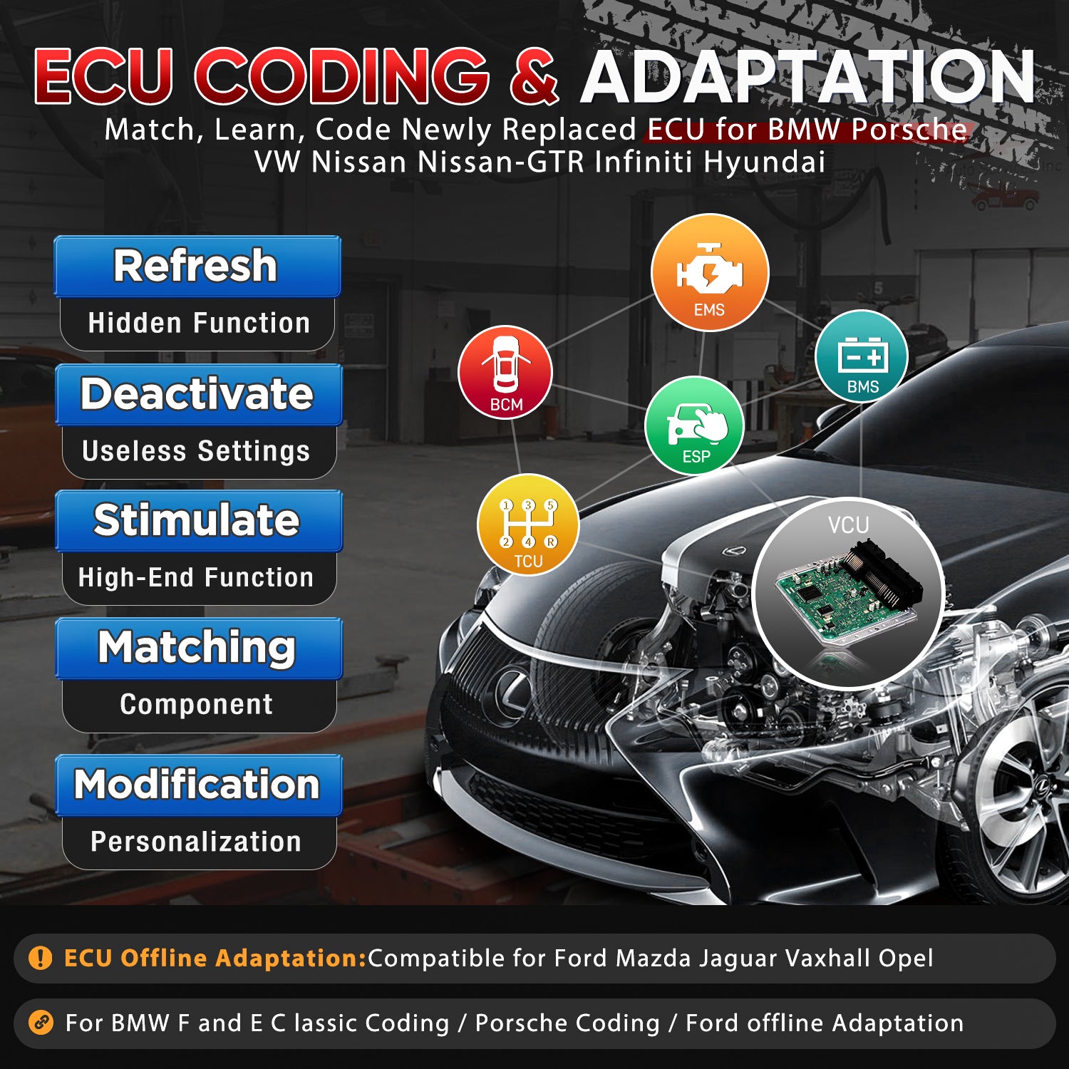 MK906 Pro-TS with advanced ECU Coding Functions