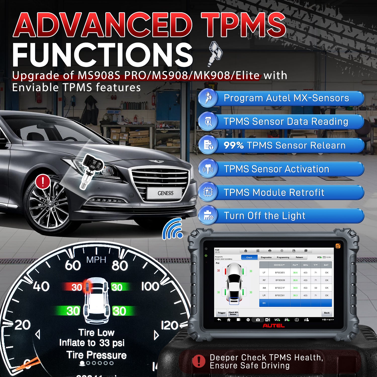 MK906 Pro-TS with FULL TPMS functions