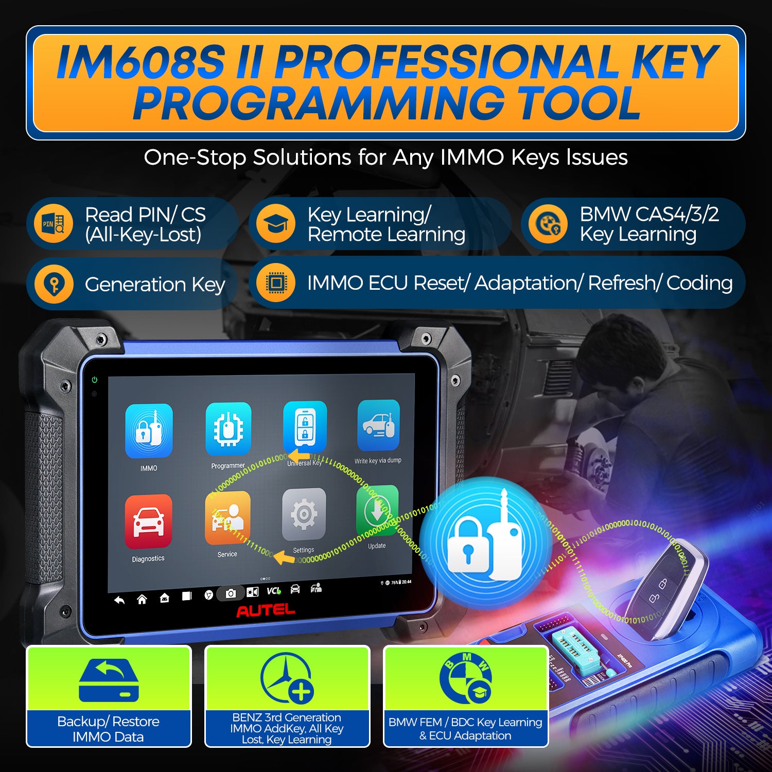 im608s ii professional key programming tool