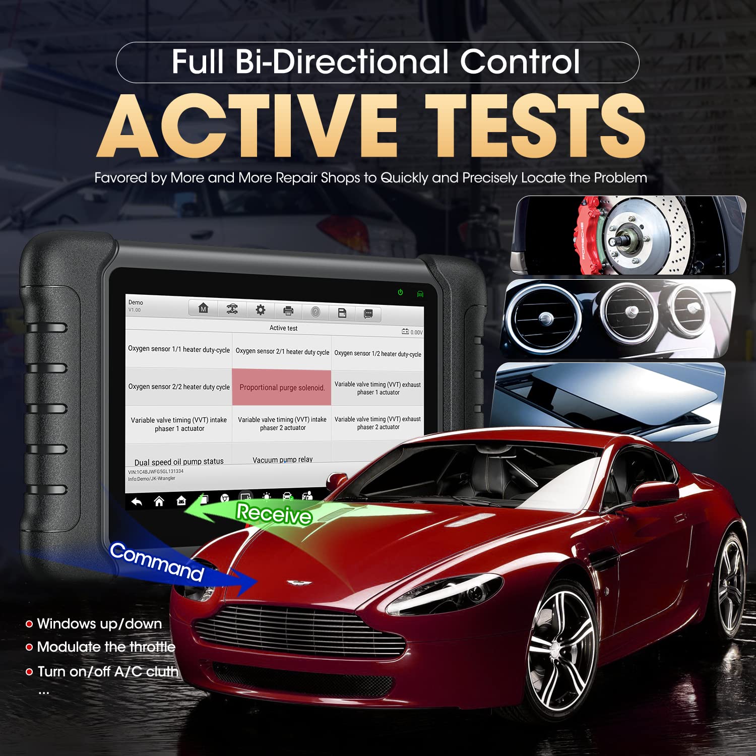 Autel MX808S with Bi-directional control