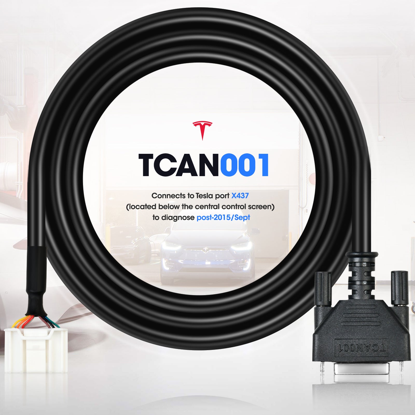 TCAN001: Connect with Tesla Port X437