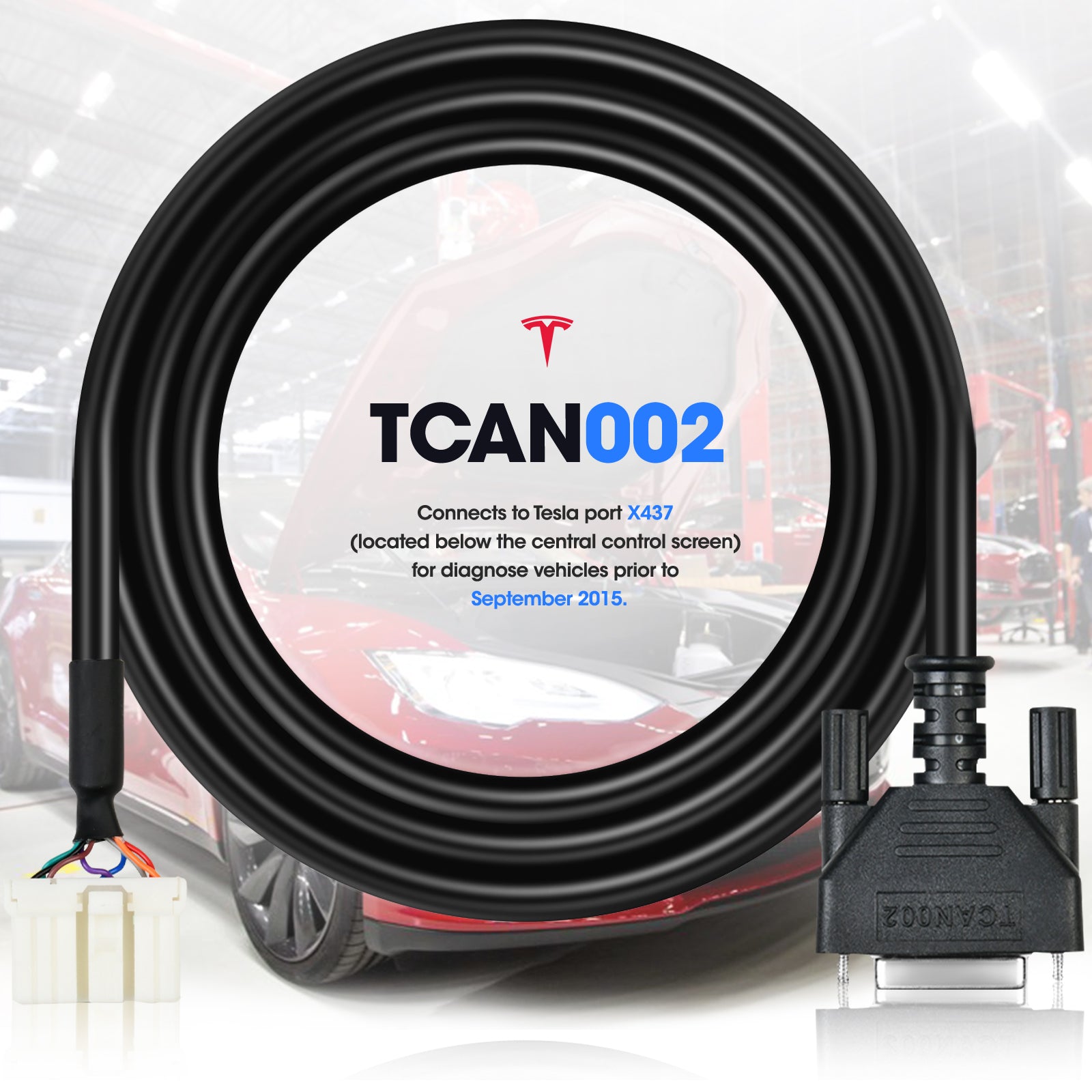 TCAN002: Connect with Tesla Port X437