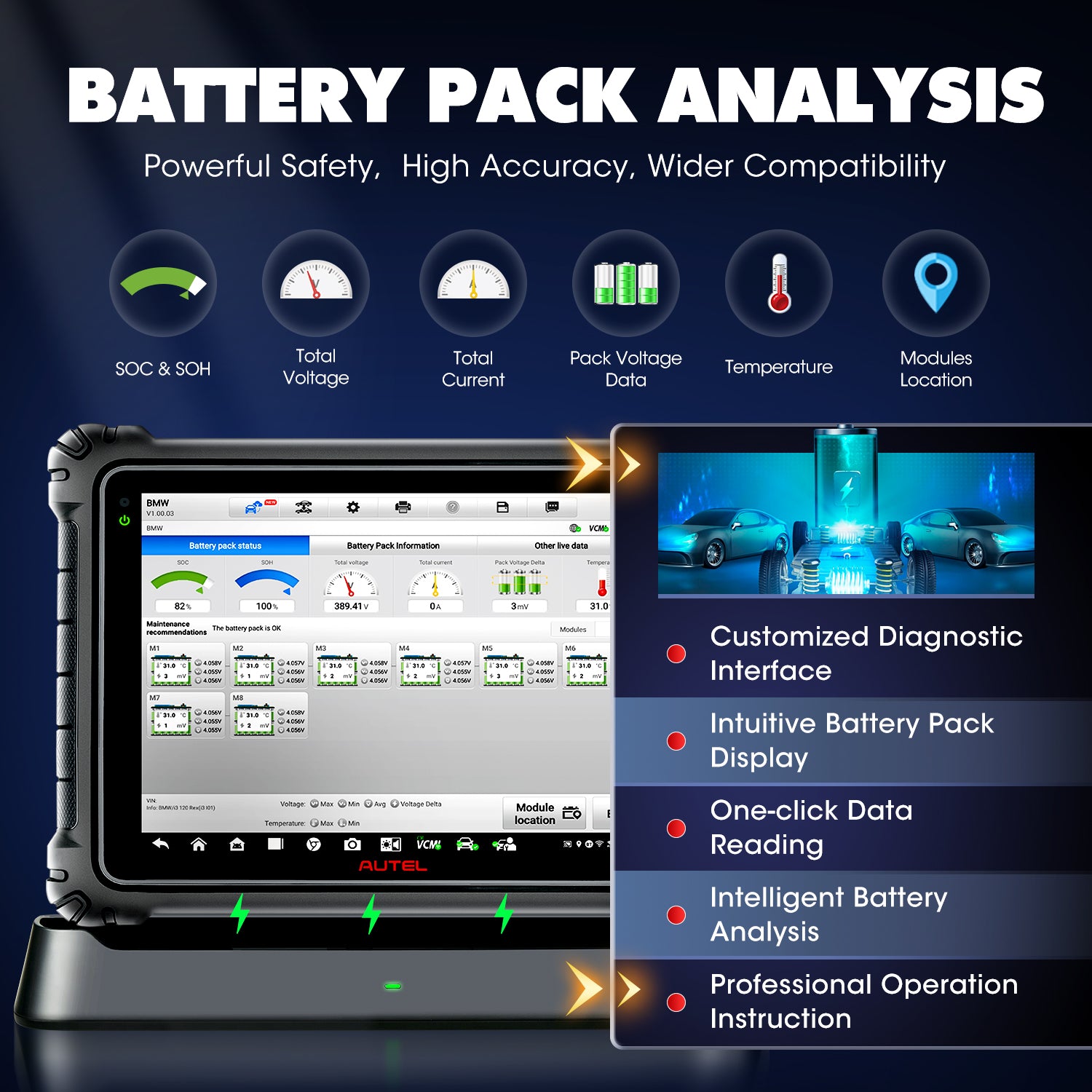 ultra ev battery pack offline diagnosis