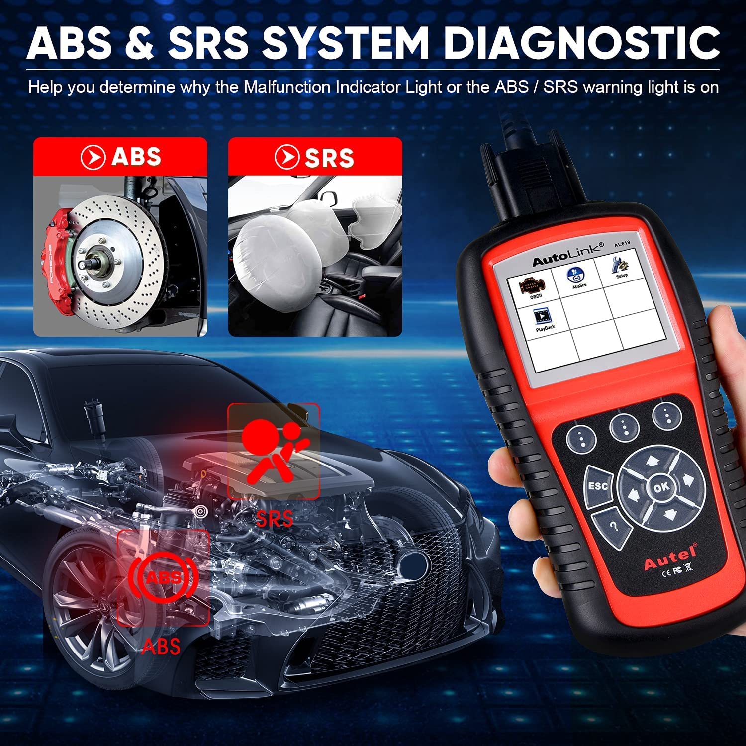 ABS/SRS Diagnostic Scanner