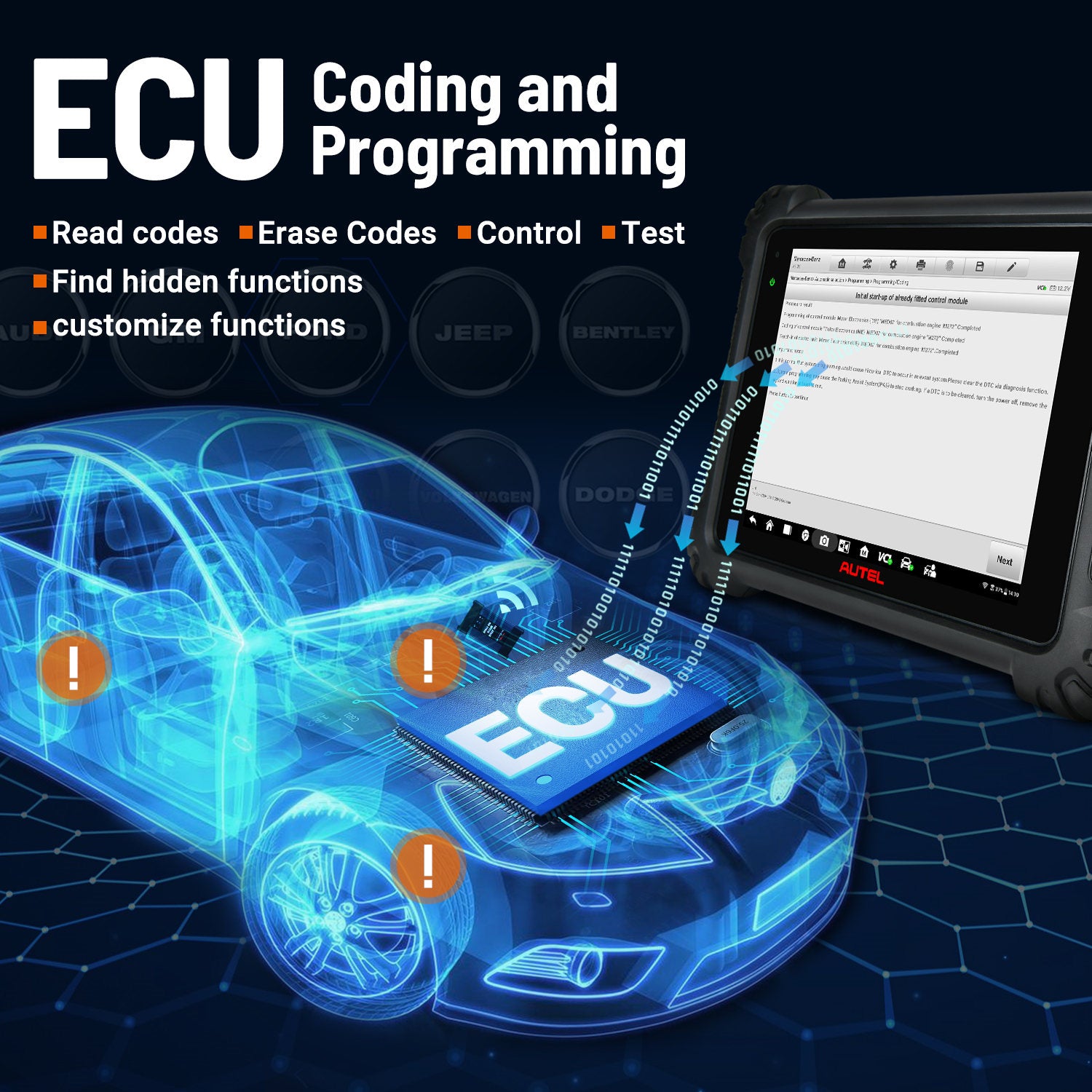 MS909 ECU Programming and Coding