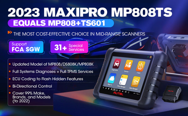 Autel MaxiPro MP808TS Functions