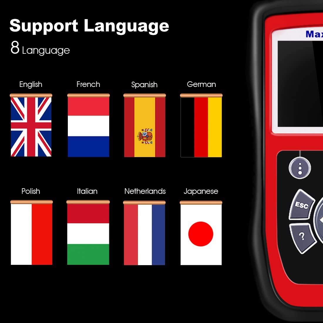 Autel Maxicheck Pro Multi-language