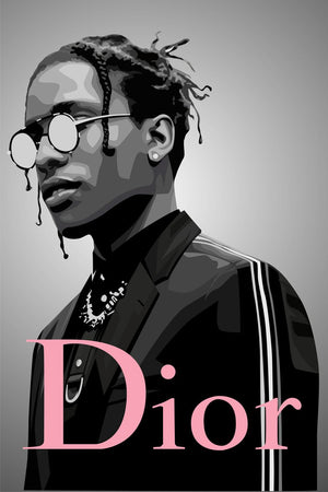 asap rocky dior glasses