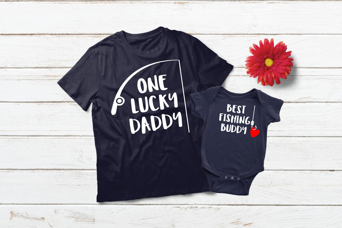 dad and baby girl matching shirts