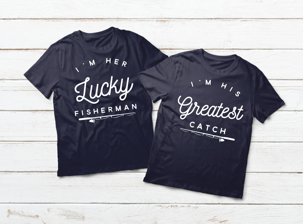 Download Fishing Couple Shirts Fisherman Love Gift Matchizz