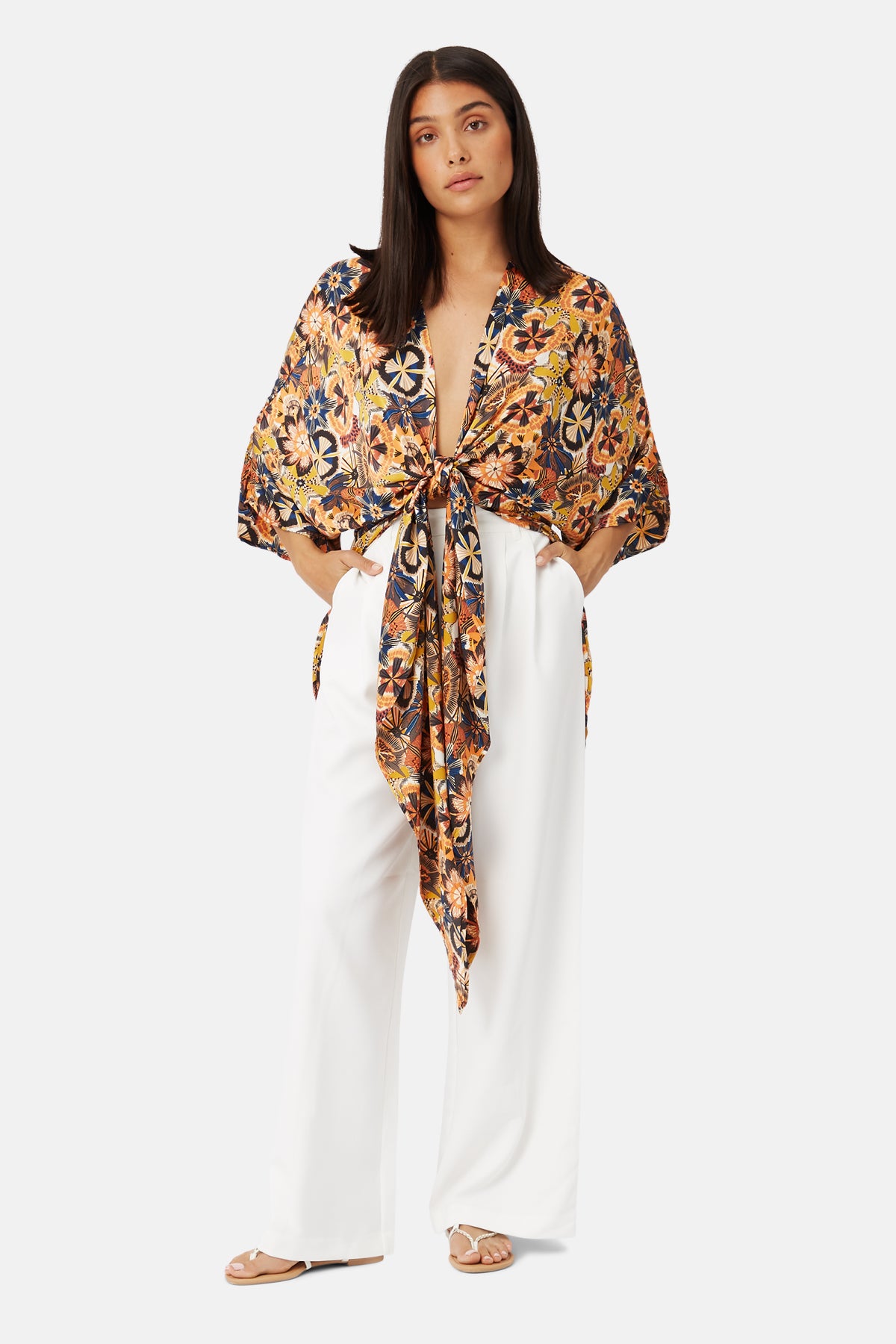 Lucid Dreams Kimono Drape